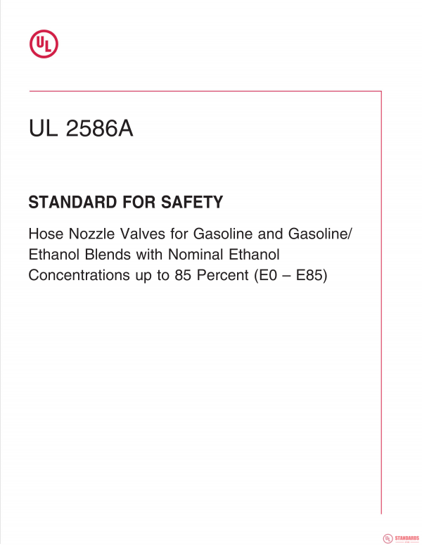 UL 2586A PDF UL 2586A PDF